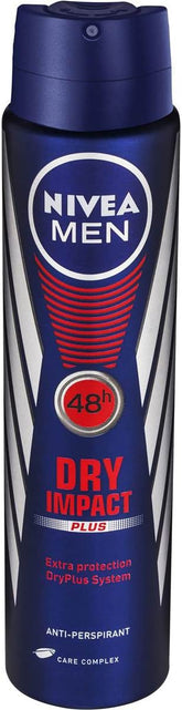 Nivea for Men Dry Impact Anti-perspirant Plus Extra Protection, 150ml Anwar Store